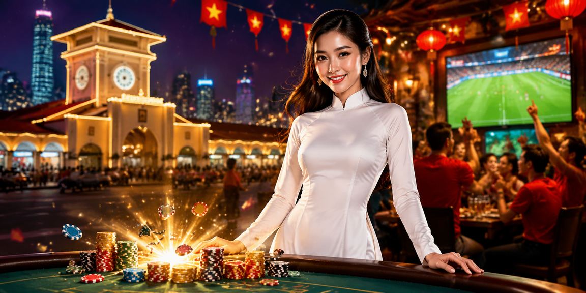 Không khí cá cược casino phong cách áo dài Hồ Chí Minh tại 32650